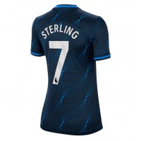 Chelsea Raheem Sterling #7 Fotballklær Bortedrakt Dame 2023-24 Kortermet